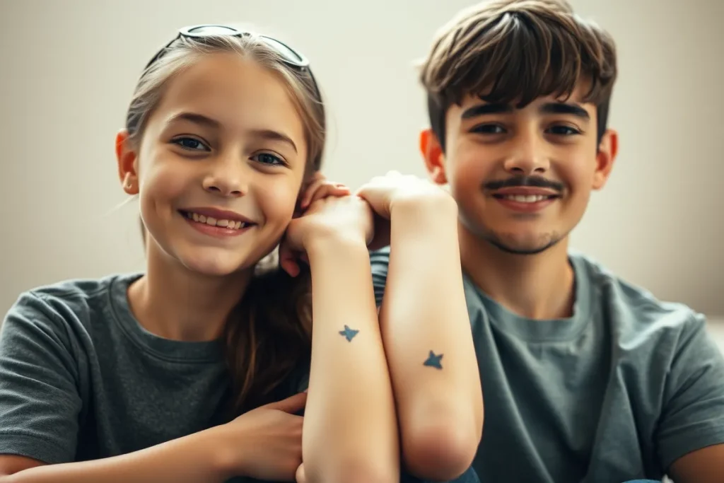 symbole fraternité frère et sœur